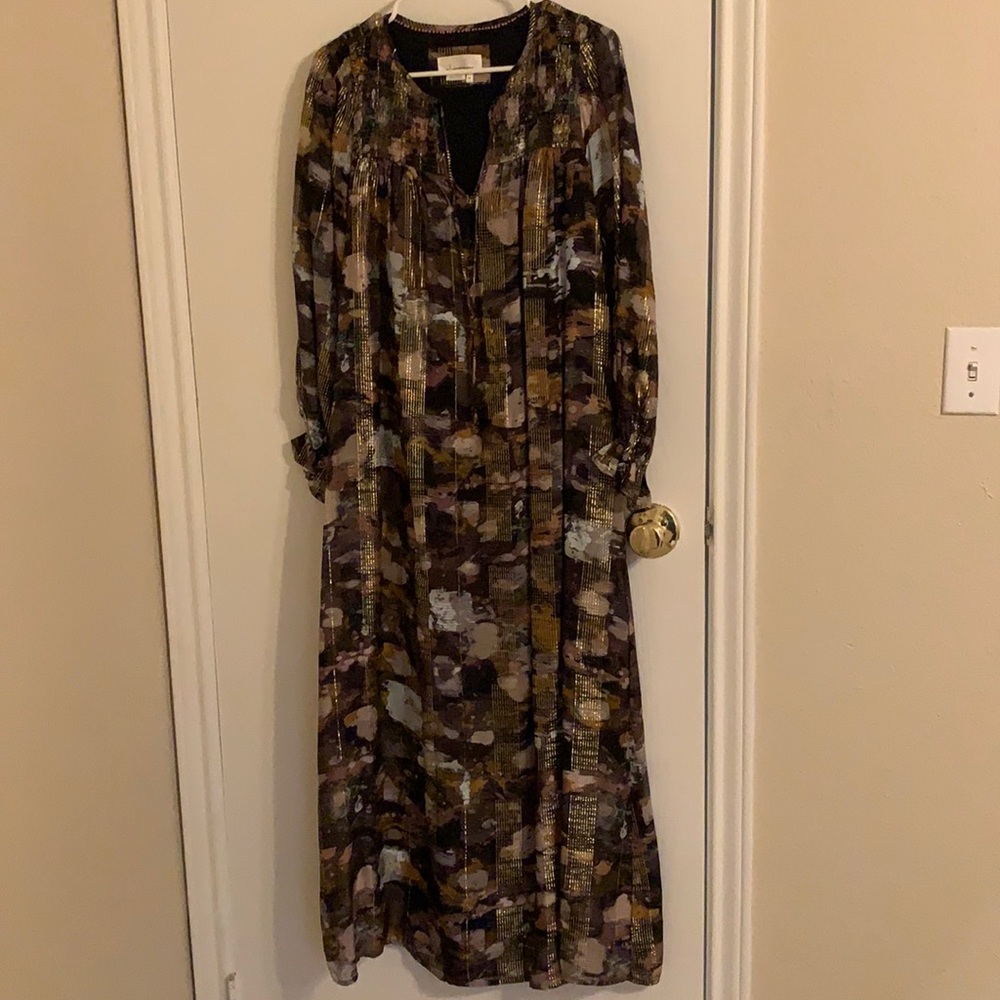 Maxi Dress, Long Sleeve, Worn Once